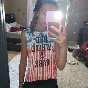 American flag shirt